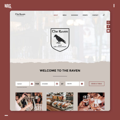 Raven Website Preview